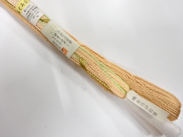  大特価品　上質　未使用品　正絹　手組帯締め